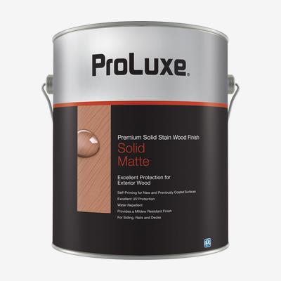 PROLUXE<sup>®</sup> Premium Solid Stain Wood Finish